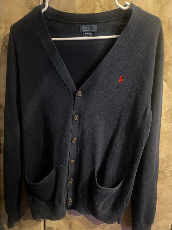 Polo Ralph Lauren Other - Polo Ralph Lauren Cardigan Blue Kids XL